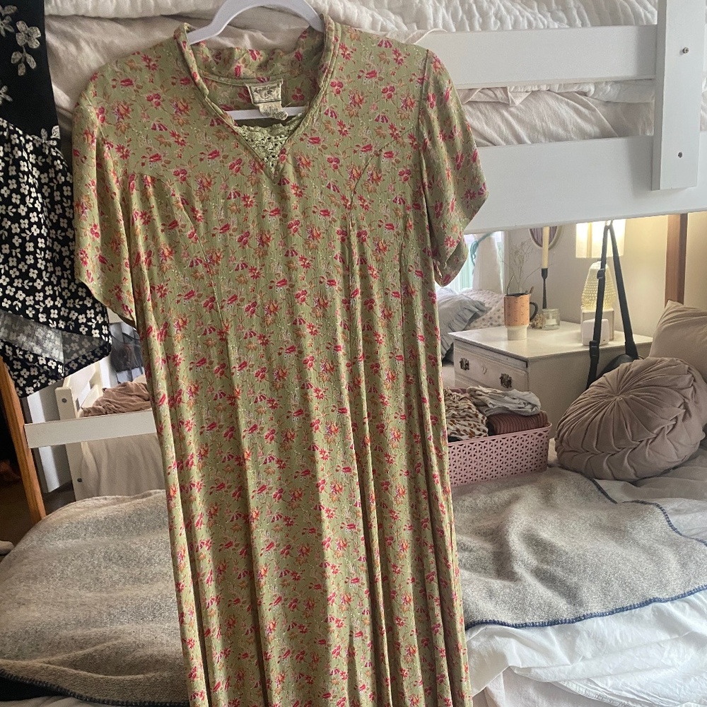 April Cornell floral dress